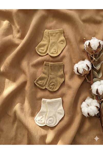 Joviel 3-Pack Cotton Baby Socks 0-6 Months