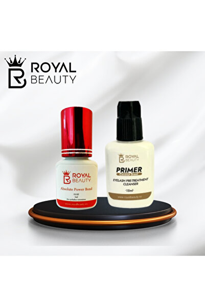 Royal Beauty Adeziv profesional pentru extensii gene Absolute Power Bond + Primer (inregistrate în portalul CPNP)