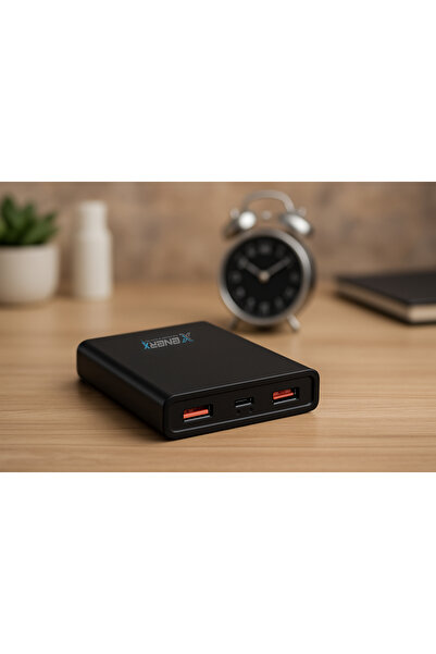 ENERX ENR-P10A 10000 mAh 1.0 Amper Powerbank Siyah