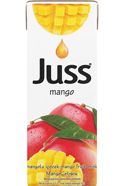JUSS Mango Meyveli Içecek 200ml X 27 Adet