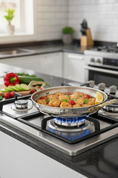 Elista مقلاة بيض ألمنيوم 28 سم