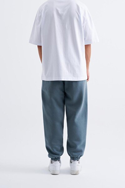 Machinist Ανδρικό παντελόνι Relaxed Jogger Basic Morning Blue