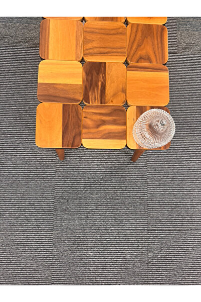 DEKOSET Karo Halı-River Line 02 ( 1 Karo: 50 x 50 cm | 1 Paket: 8 m² )