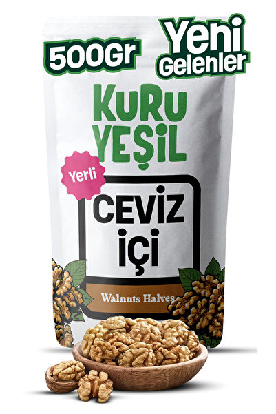 Kuru Yeşil Ceviz İçi - 500 gr - YERLİ - Manisa – Kelebek