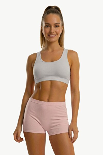 Sensu Women's Triple Corded Fabric Modal Shorts Model-1