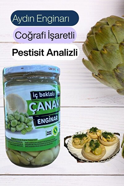 Enginar Mevsimi 4'lü İç Baklalı Çanak Enginar Konservesi | 660cc