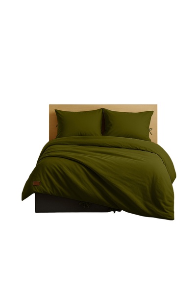 Sabia 100% bumbac 150x200 cm + 37 cm set husă de pilotă dublă cu cearșaf elas...