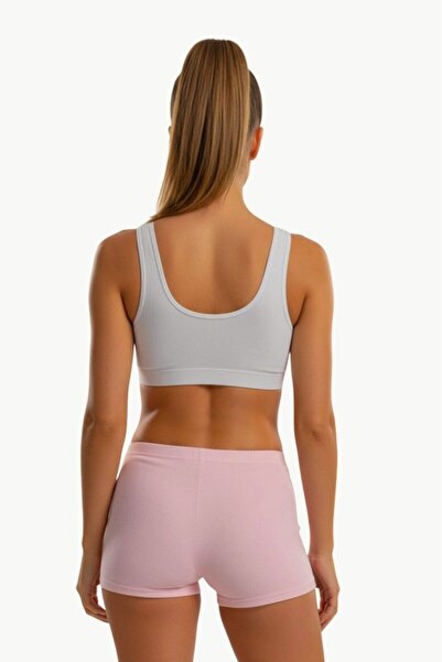 Sensu Women's Triple Corded Fabric Modal Shorts Model-1