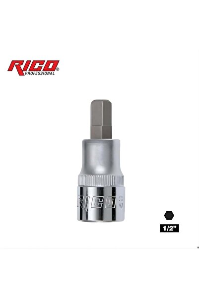 Rico مسمار ألن قصير برأس H7 مقاس 1/2 بوصة 10 × 55 مم