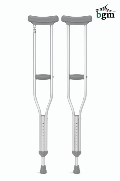 bgm Koltuk Değneği 1 Çift Yüksek Kalite Ortopedik Yürüme Desteği Değneği