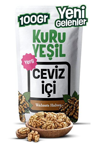 Kuru Yeşil Ceviz İçi - 100 gr - YERLİ - Manisa – Kelebek