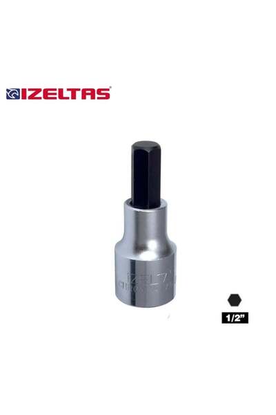 İzeltaş Izeltas 1/2 H5 Socket Allen Bit Short 5 mm