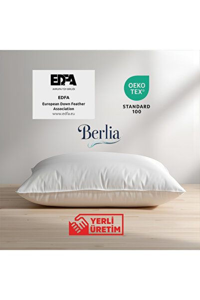 Purive Home Premium Berlia %100 Kaz Tüyü Yastık 1400gr