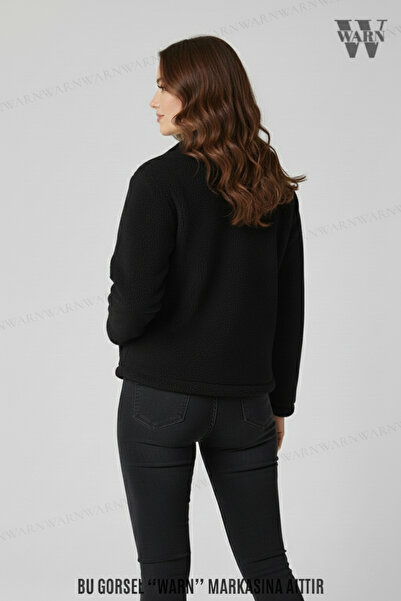 warn Плюшева ковдра з коротким коміром-поло, унісекс, товста, зимова, кольорова