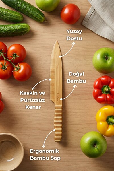 Bambum Salata Bıçağı Bbcd08