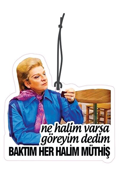 Genel Markalar Her Halim Müthiş Tasarımlı Dekoratif Oto Kokusu ve Oto Aksesuarı