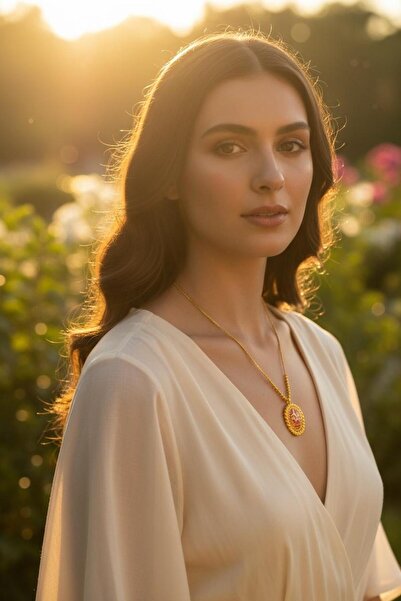 Hakan Güler Kuyumculuk 8 Ayar Altın Dorika Toplu Reşat Baskı Model Zincir