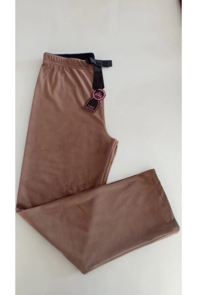 mixdore Γυναικείο βελούδινο πόδι από σωλήνα Άνετο κομμένο κάτω μέρος πιτζάμα