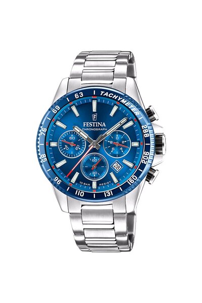 FESTİNA ساعة يد رجالية كرونوغراف خالدة طراز F20560/3