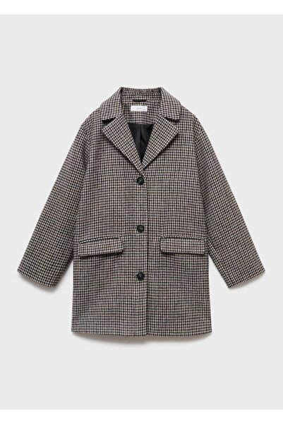 MANGO Kids Uzun kumaş ceket