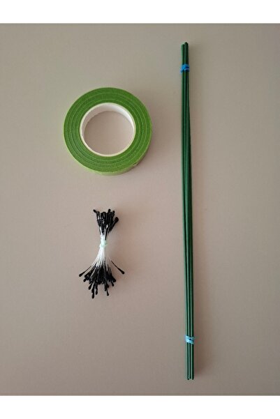 İ&G Çiçek ve Hobi evi Çiçek Yapım Seti 3’lü Fırsat (50 ADET TOMURCUK ,5 ADET ...