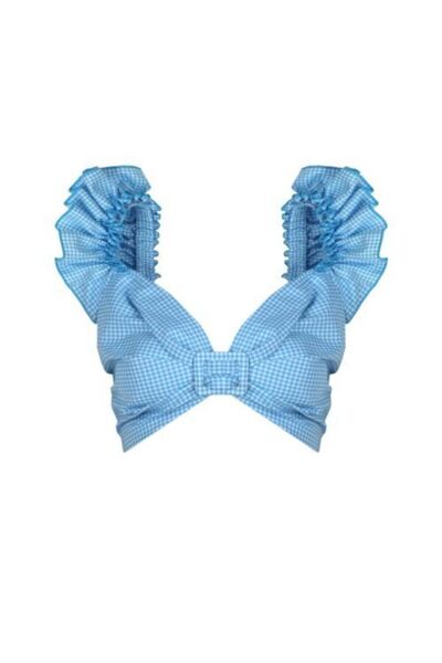 Nur Karaata Lily Blue Top