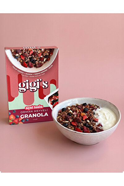 Gigis Food Orman Meyveli Granola - Açai Tozlu
