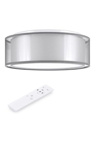 Navaris Lampă de tavan LED, Navaris, design cu 2 straturi, temperatură de cul...