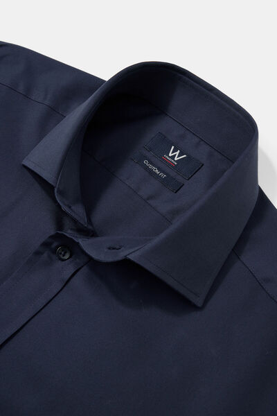 W Collection Dark Blue Long Sleeve Shirt