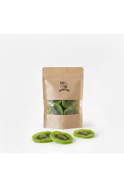 ÜNSEKURUYEMİŞ فاكهة الكيوي المجففة (200 جرام)
