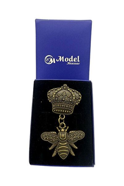 model aksesuar ARI BLAZER ANTİK BROŞ