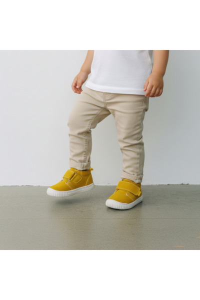 PATİK BEBE Unisex Lightweight and Flexible Orthopedic Sole Baby Shoes No. 19-23