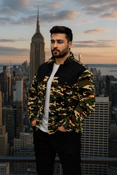 Spor Life Kamuflaj Polar Gömlek Softjel