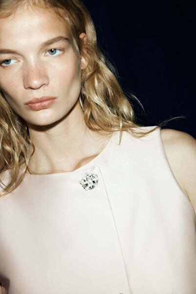 H&M Asymmetric wrap waistcoat