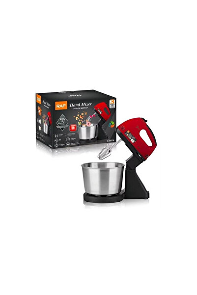 raf 2 in 1 hand and table mixer with 2L bowl, 270W power