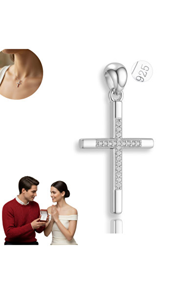 Sentivo Pandantiv din Argint 925 Placat cu Rodiu, piatra Zirconiu, Accesoriu ...