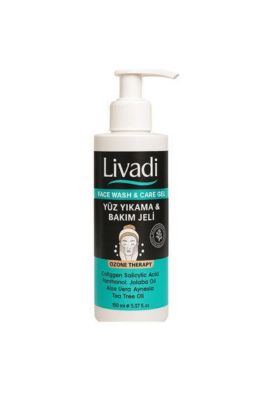 livadi Facial Care Gel Effective on Blackheads, Oily, Acne/Pimples and Makeup Removal 150 ml
