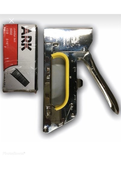 Genel Markalar Mobilya Zımba Makinasıhand Tools Krom 5.000 li Tel+zımba