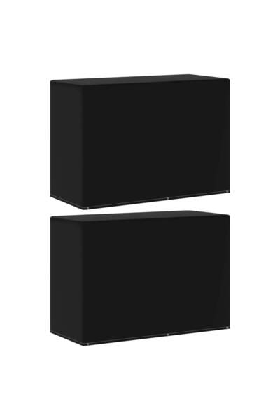 vidaxl Garden Furniture Covers 2 pcs 6 Eyelets for Gas BBQs 180x80x125 cm