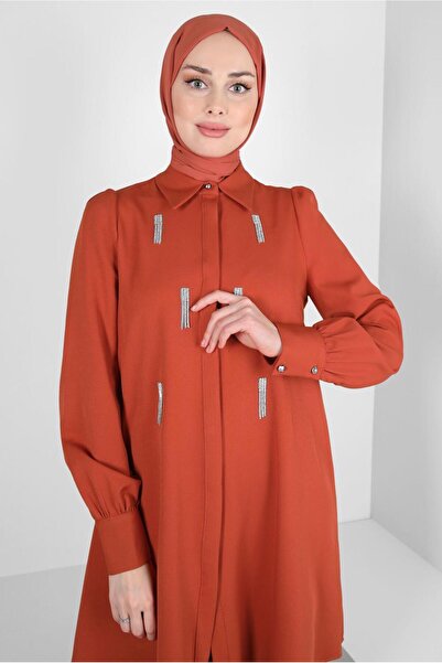 Alvina تونك بتفاصيل حجرية 44207