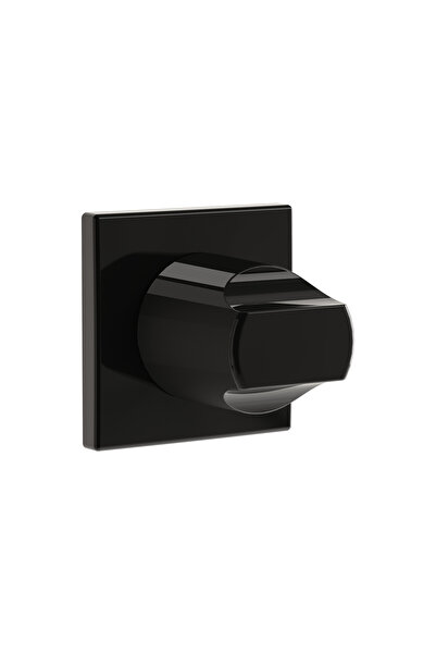 VitrA Suit A4287239 Concealed Stop Valve (Surface Mounted Assembly), Gloss Black