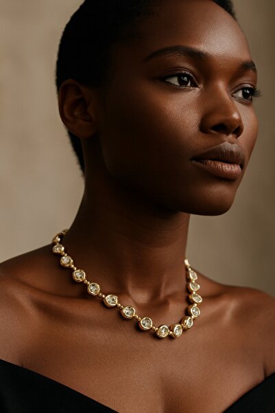 Mua Bijoux Yeni yıl Taşlı Choker Kolye