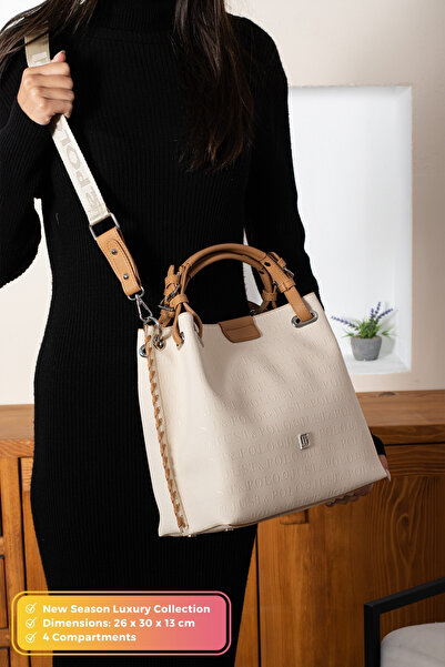 POLOGRAND London Geantă de umăr originală Just Polo Collection, cu 4 comparti...