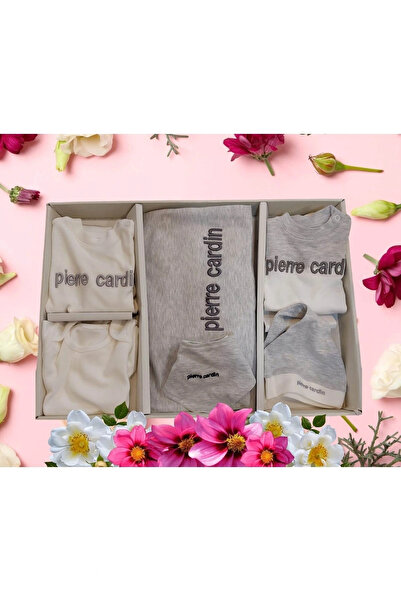 Pierre Cardin Pamuk Yenidoğan 10'lu Hastane Çıkış Set 303286