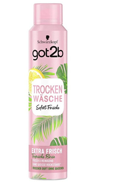 Schwarzkopf Dry shampoo, got2b, Extra Frisch, 200 ml