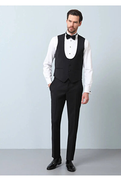 Ramsey Classic Black Plain Vest