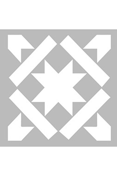 Artikel Karo 40 Stencil Boyama şablonu 30x30 cm, Duvar Stencil, Fayans Stenci...