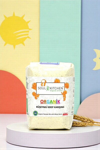 Soul Kitchen Organik Ürünler Organik Sertifikalı Rüşeymli Krep Karışımı Katkı...