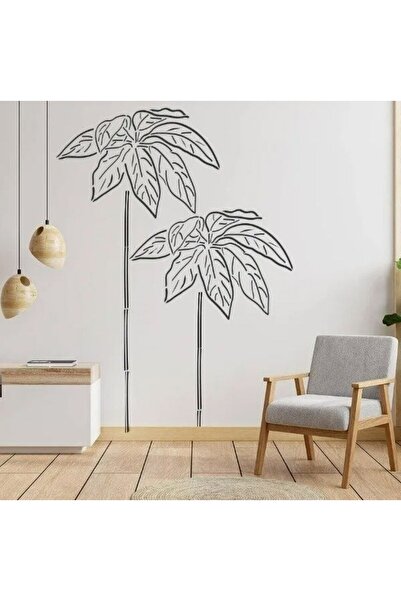 Artikel Yaprak Stencil Boyama Şablonu 50x70 Cm, Duvar Stencil, Fayans Stencil...