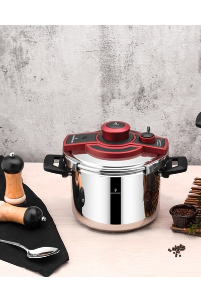 Sofram 6-liter 18/10 stainless steel pressure cooker